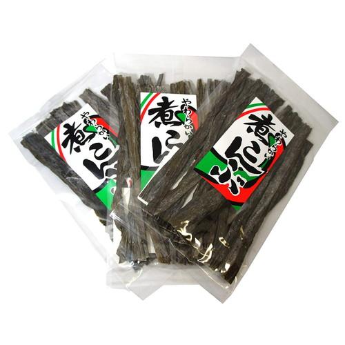 道正昆布　やわらかい煮昆布 25g 3個セット