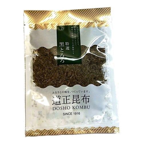 道正昆布　黒とろろ昆布　20g