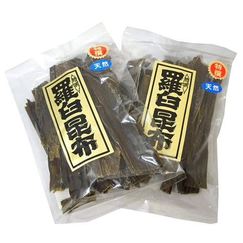 道正昆布　天然ラウス出し昆布 40g 2個セット