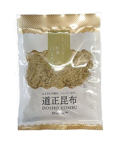 道正昆布　白とろろ昆布　20g